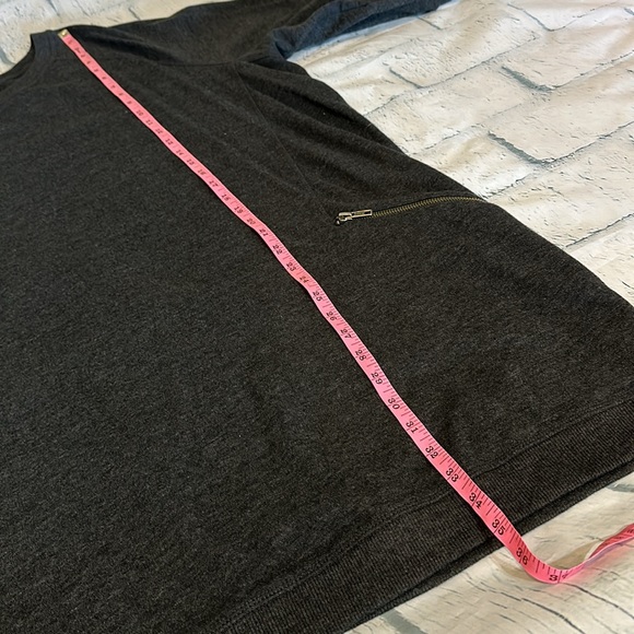 Ellos dark gray sweatshirt tunic - Picture 7 of 8